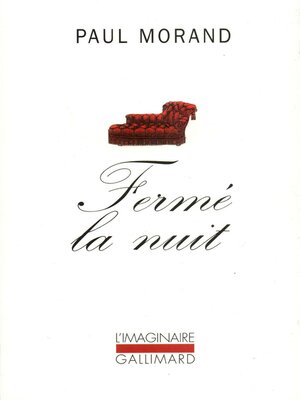 cover image of Fermé la nuit